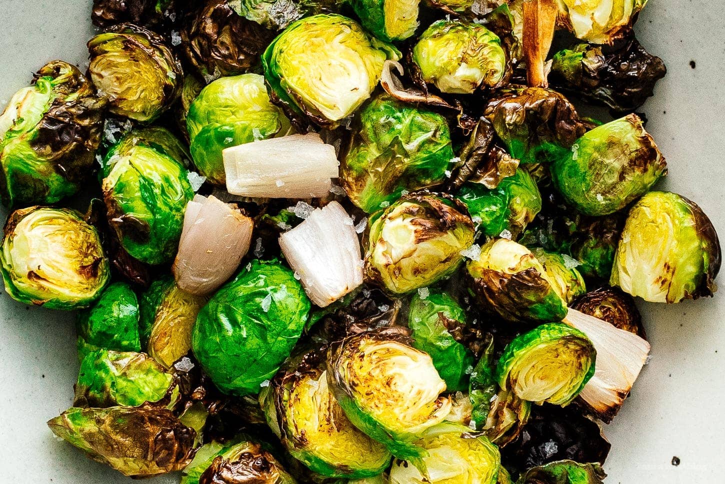 air fryer brussels sprouts | www.iamafoodblog.com