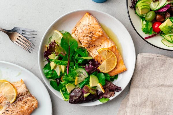 Air Fryer Salmon | www.iamafoodblog.com