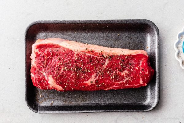 seasoning air fryer steak | www.iamafoodblog.com