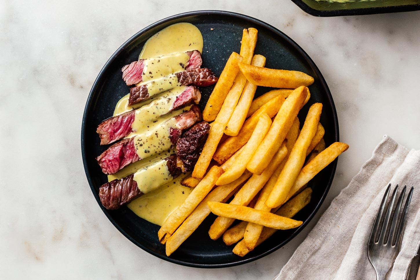 mustard cream steak sauce | www.iamafoodblog.com