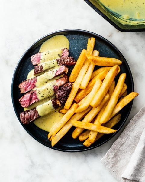 creamy mustard steak sauce | www.iamafoodblog.com