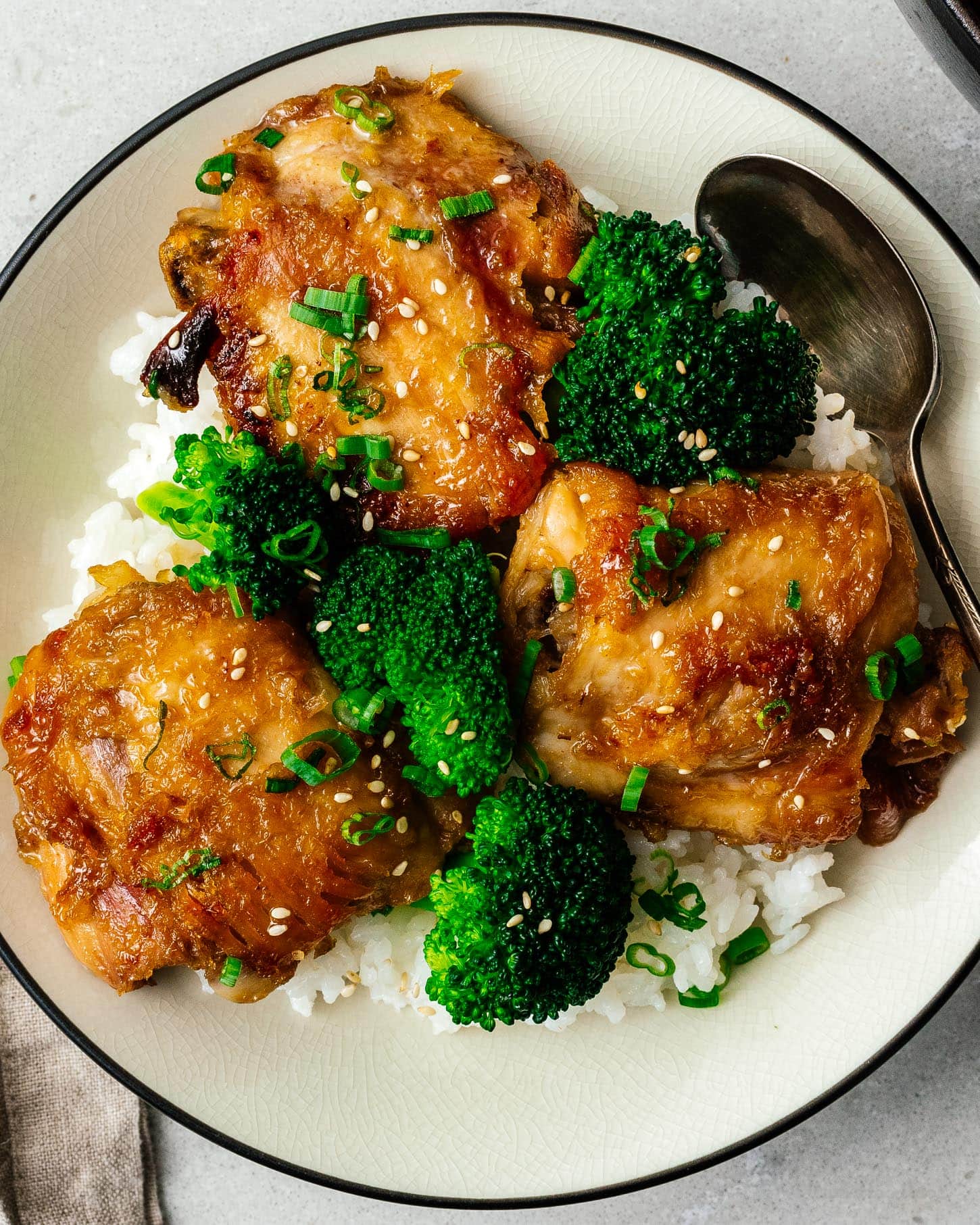 honey garlic chicken | www.iamafoodblog.com