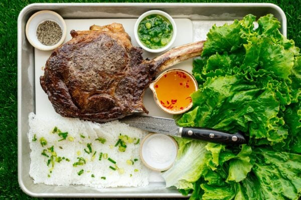 tomahawk steak | www.iamafoodblog.com