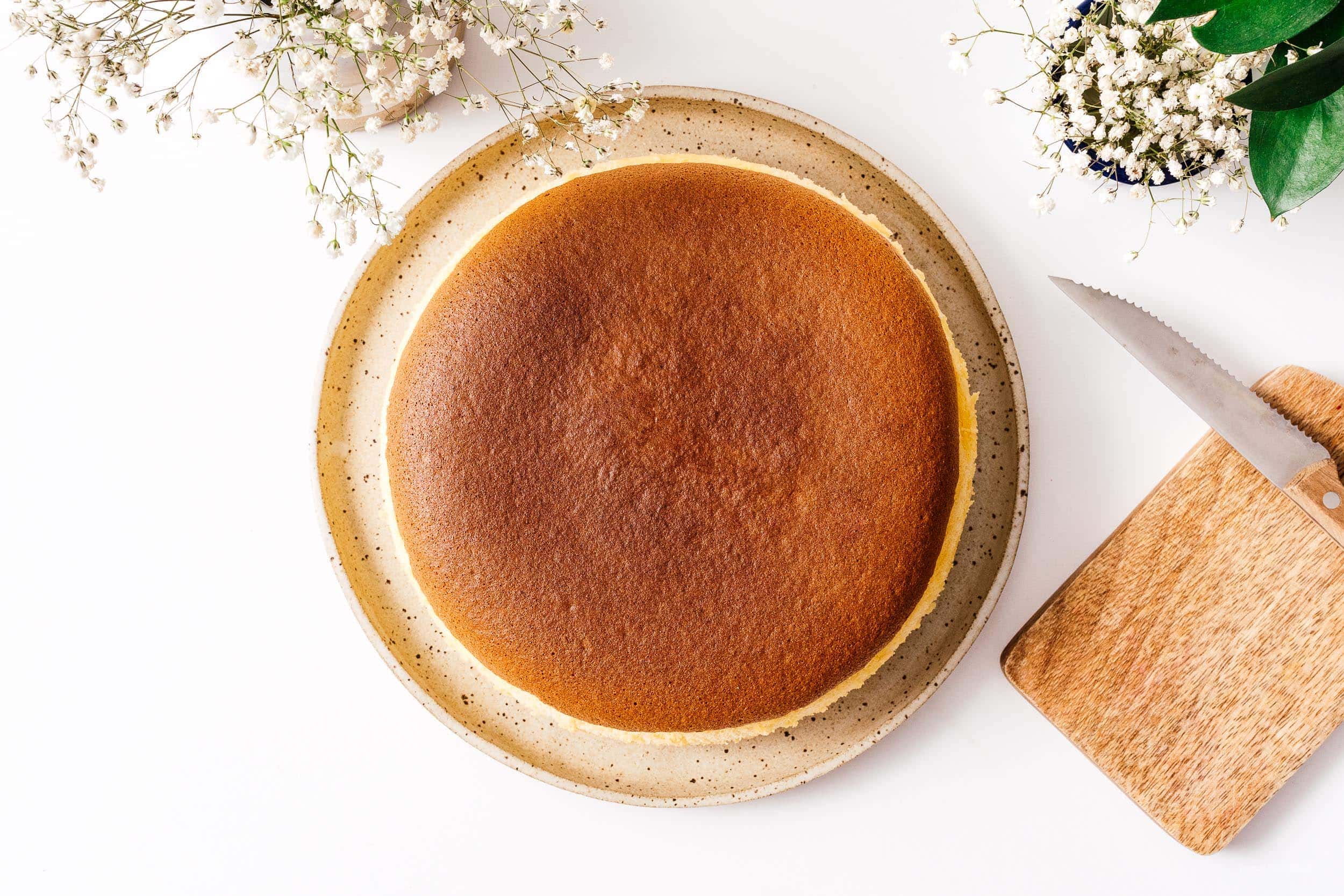 Japanese Cotton Cheesecake | www.iamafoodblog.com