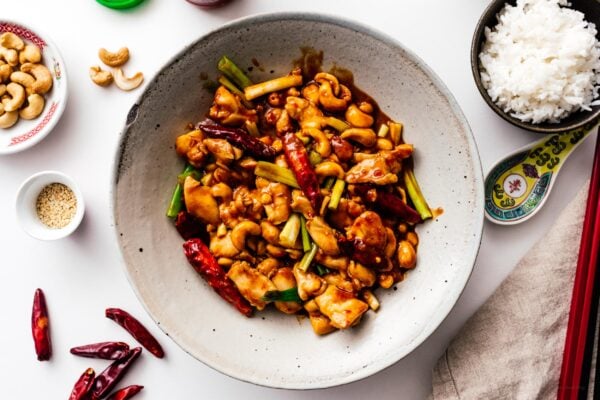 kung pao chicken recipe | www.iamafoodblog.com