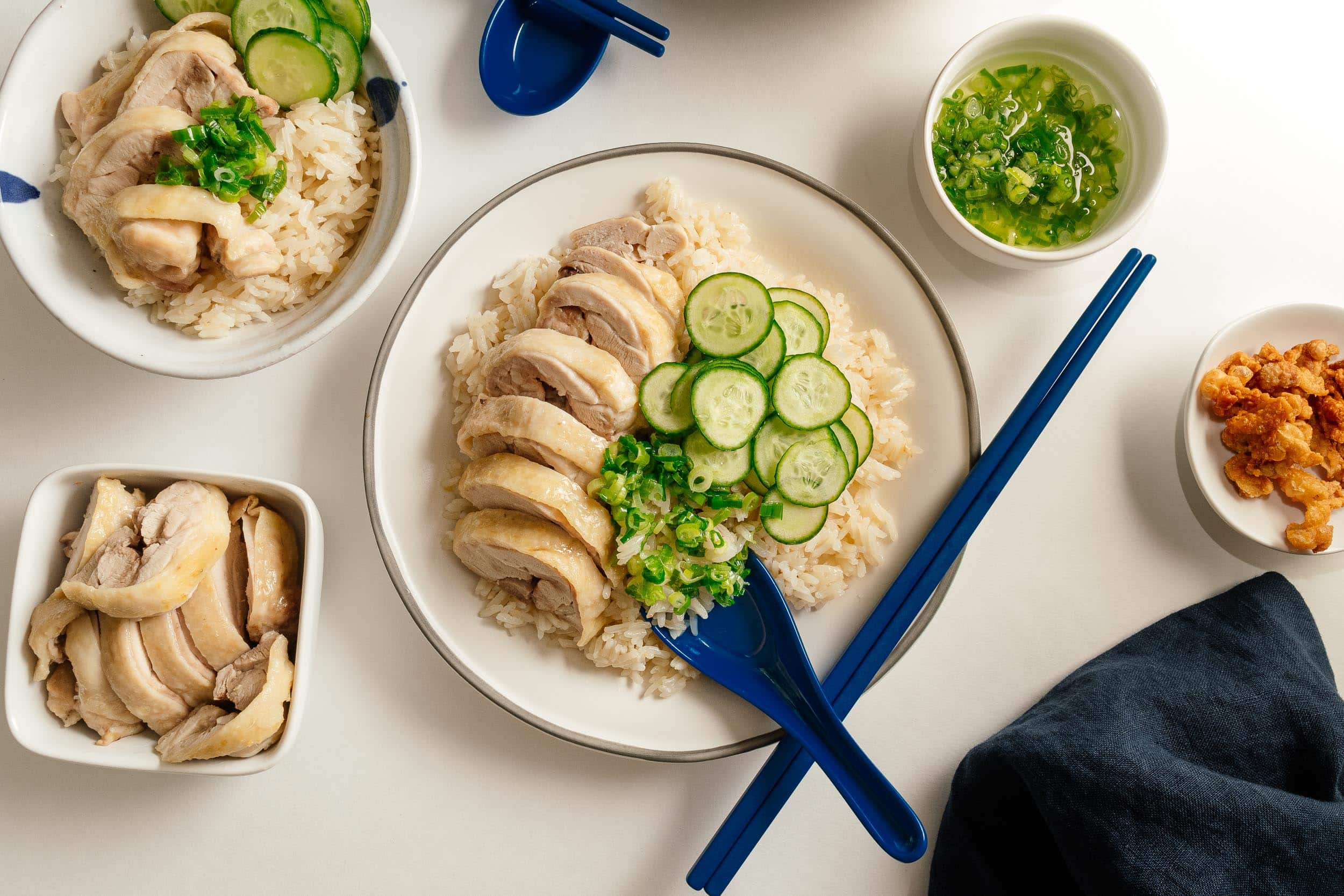 hainanese chicken rice | www.iamafoodblog.com