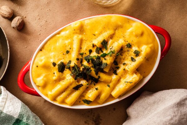 Pumpkin Sage Mac and Cheese | www.iamafoodblog.com