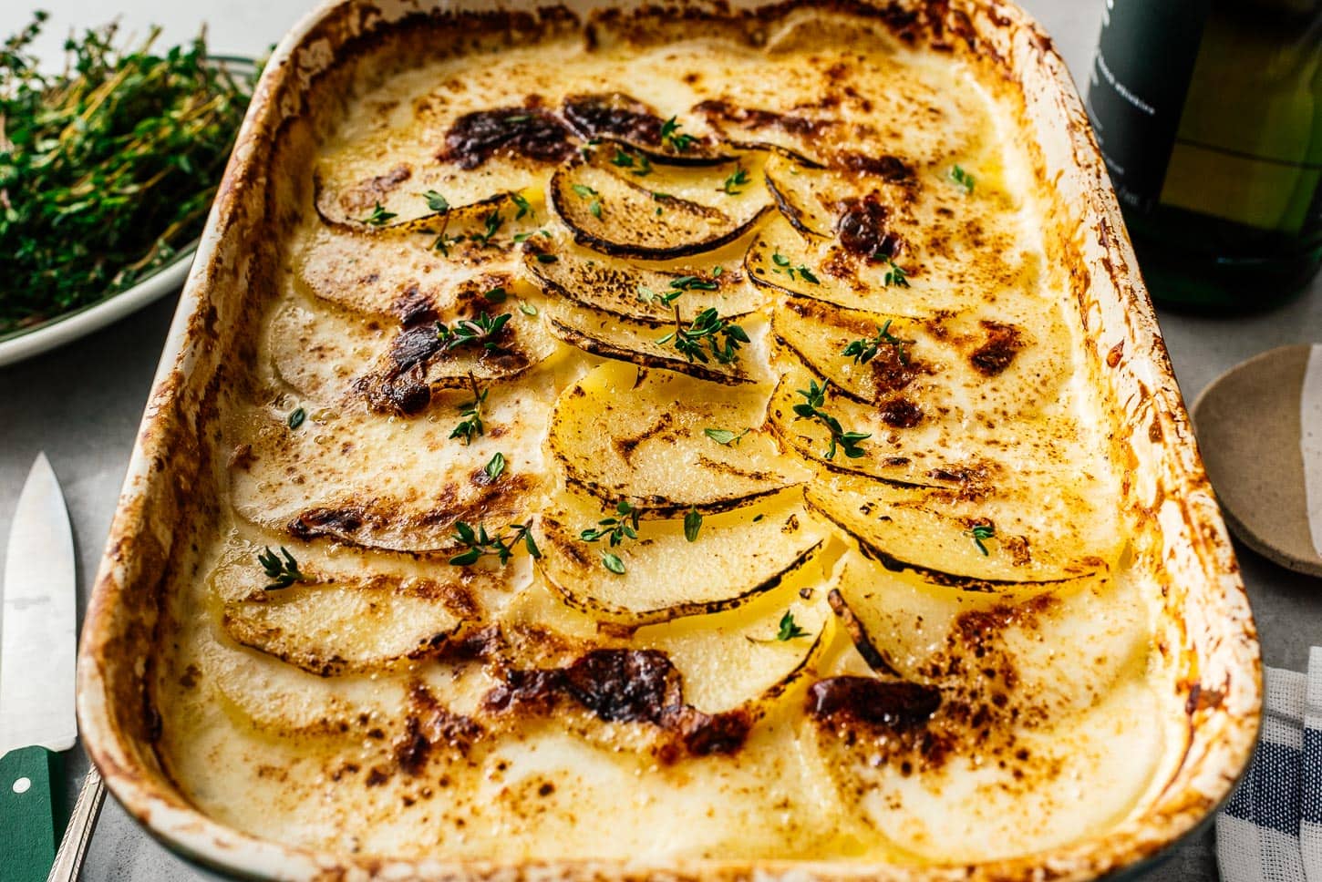 cheesy scalloped potatoes | www.iamafoodblog.com