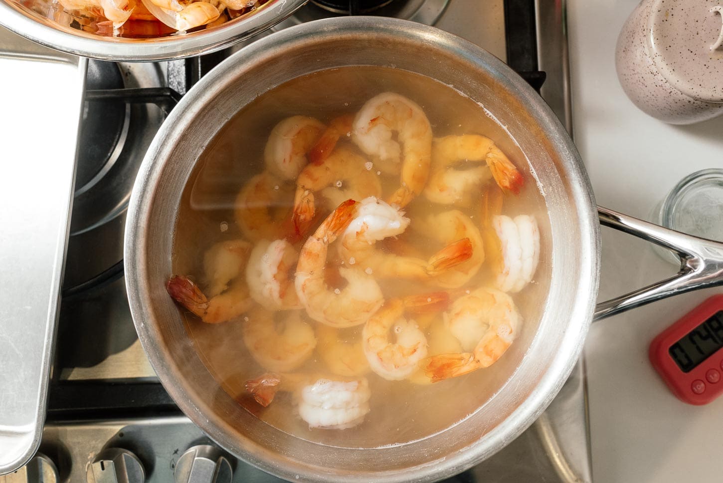 poached shrimp | www.iamafoodblog.com