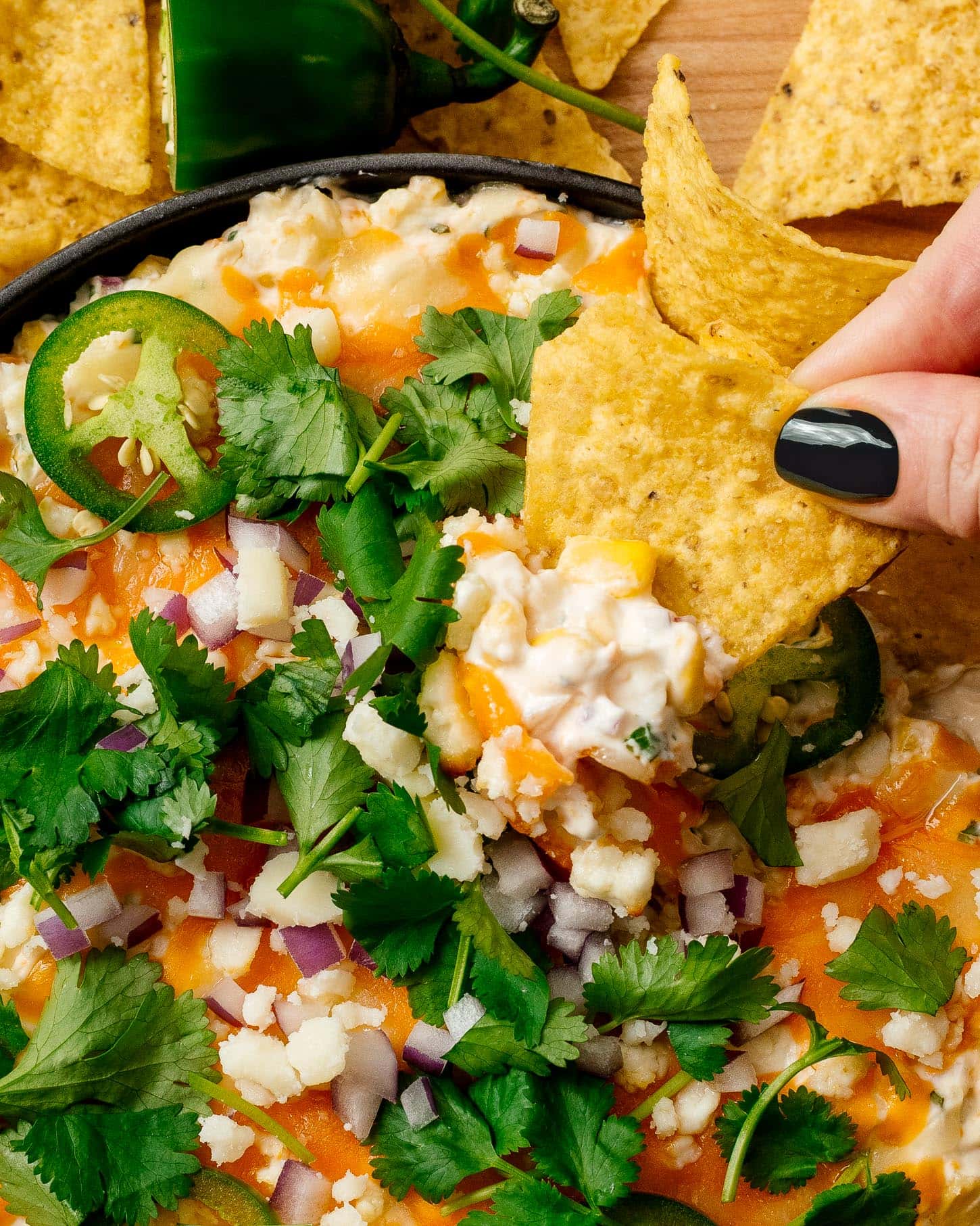 street corn dip recipe | www.iamafoodblog.com