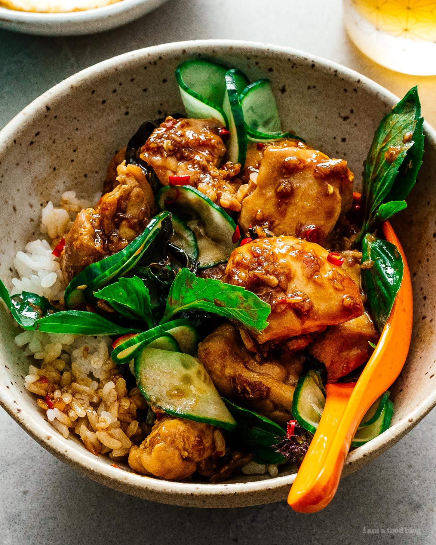 Thai Basil Chicken Recipe | www.iamafoodblog.com