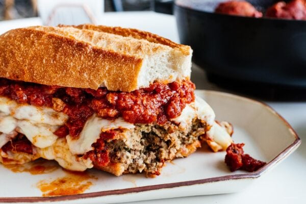 meatball sub | www.iamafoodblog.com